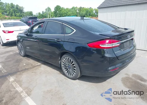 2018 Ford Fusion Hybrid Titanium from USA, damaged, VIN 3FA6P0RU6JR248661